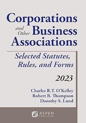 Corporations and Other Business Associations Select Stat 2023 Sup
