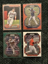 Panini Prizm 2022 MLB Semien - 49/99 Machado Crawford Hedges 4 Card Lot