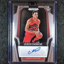 2024-25 Prizm Black ULRICH CHOMCHE Rookie Signatures Auto Base #ULR (B)
