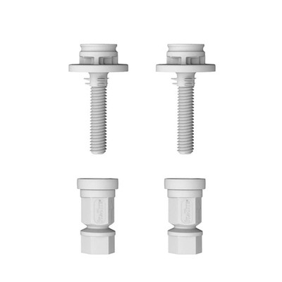 Toilet Seat Fastening Hardware Upgrade Kit Stay·Tite Secure Mount Mayfair