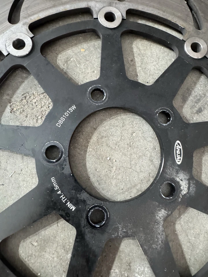 2001 - 2003 铃木 GSXR600 GSXR 600 前刹车转子套件 左右 — 第 4/4 张图片