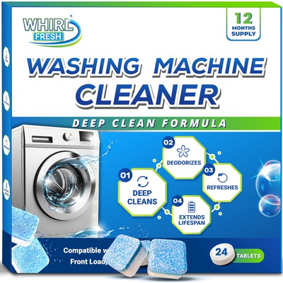 #ad #ad Washing Machine Cleaner Tablets 24 PackDeep Cleaning Tablets for Top amp; Front $12.60