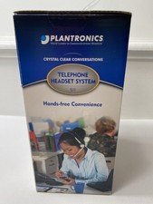 Plantronics S11 Sealed Brand New Office/ Home Telephone Wired Headset System