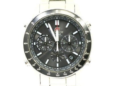 Casio EDIFICE Men's Solar Watch EQW 550 Black CASIO EDIFICE 18715402 From Japan