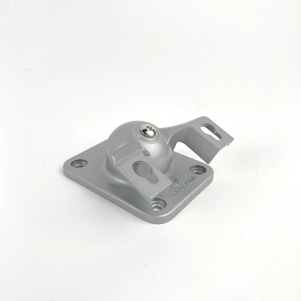 一对显示器音频银色半径支架壁挂式扬声器支架 — 第 3/4 张图片