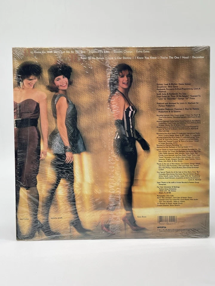 EXPOSE EXPOSURE 12" LP VG+ VINYL RECORD SHRINK w/HYPE STICKER ARISTA 1987 - Image 2 of 4