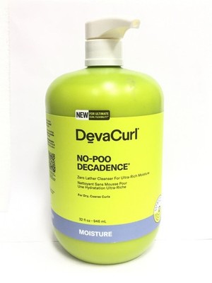 Devacurl No-Poo Decadence - Zero Lather Cleanser, 32 oz