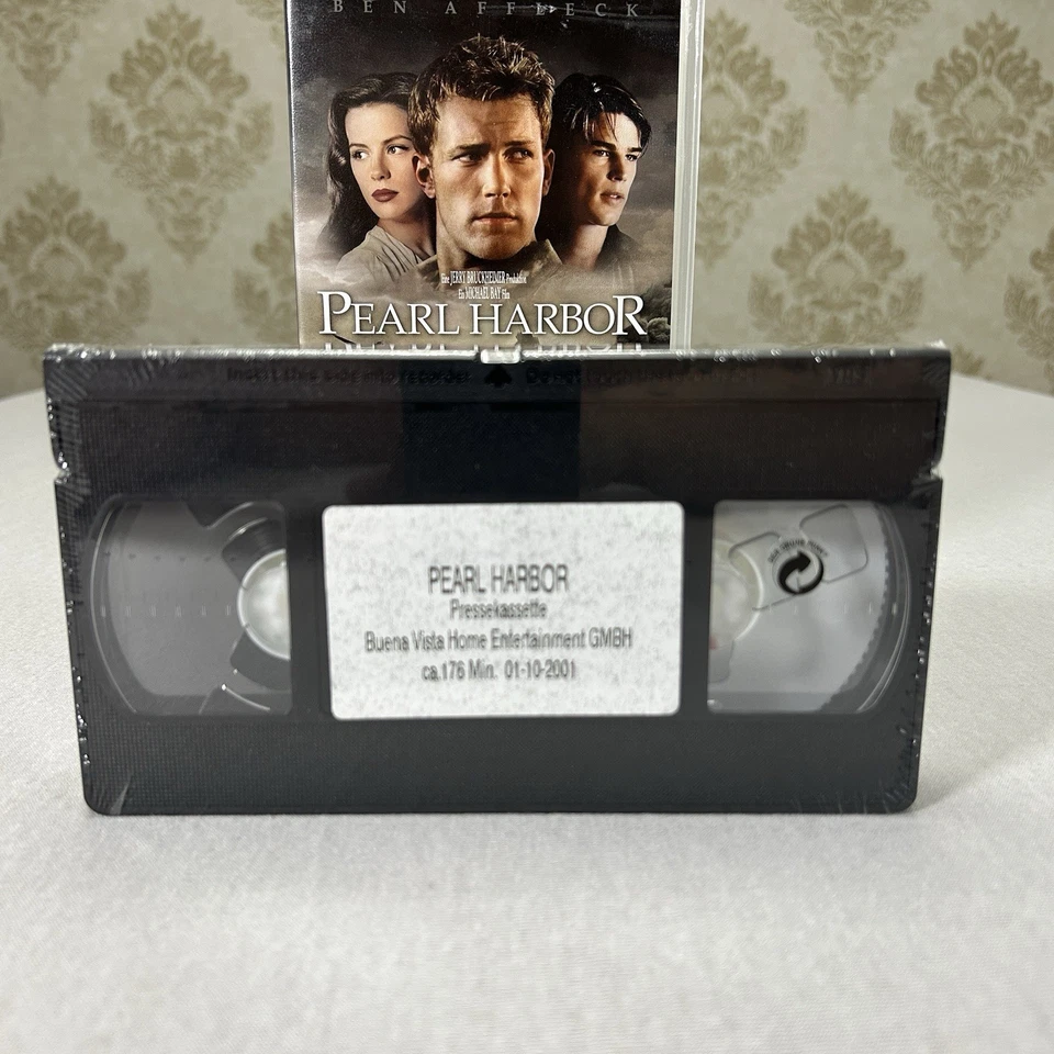 Pearl Harbor VHS Pressekassette OVP NEU – Rare Promo Screener Buena Vista 2001 - Bild 2 von 4