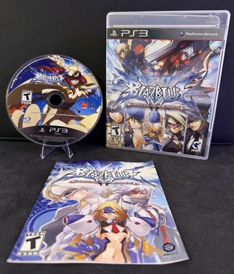 BlazBlue: Continuum Shift (PlayStation 3, 2012) PS3 Complete & Tested CIB