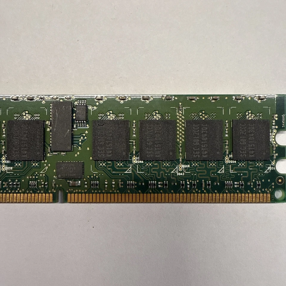 Samsung, 1GB Memory PC2-3200, P/N M393T2950CZ3-CCC (QTY: 1) - Image 3 of 4