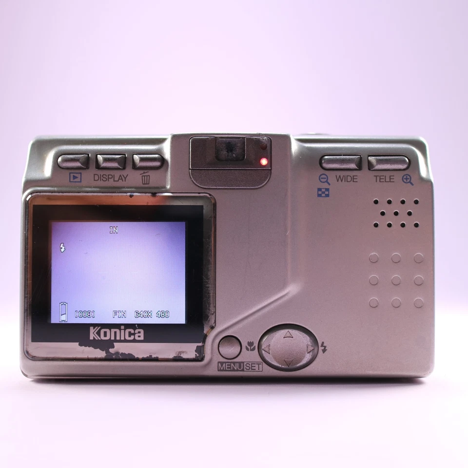 Konica Digital Camera Revio KD-510Z 5.0MP Silver Tested - Image 3 of 4