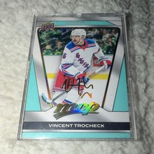 Upper Deck MVP 2025-26 Vincent Trocheck Super Script Auto #110/25 Rangers(06/25)