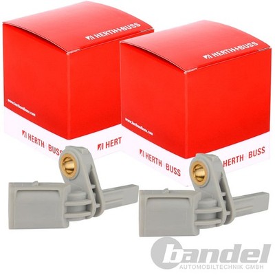 2X HERTH+BUSS ABS-SENSOR RADDREHZAHL VORNE HINTEN passend für AUDI A3 Q2 Q3 Q4 Q