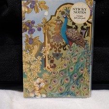 Punch Studio Peacock Embellished Sticky Notes...