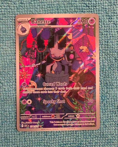 Banette 234/217 Ascended Heroes Illustration Rare