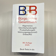 Beck-Texte im dtv BGB Bürgerliches Gesetzbuc...
