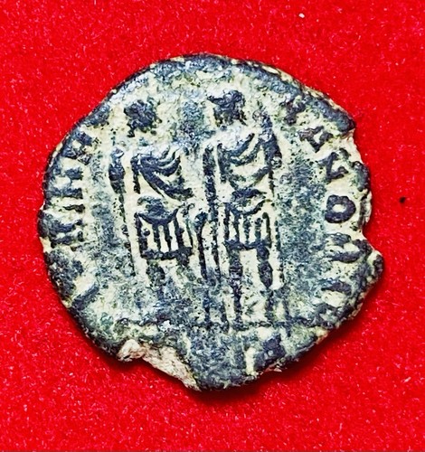 Honorius AE Nummus Antiochia AD 408-423, GLORIA ROMANORVM, EXTREM RARE MINT, XF - Bild 8 von 16