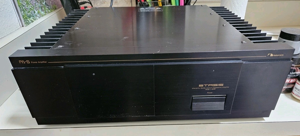 Nakamichi PA-5 Stasis Stereo Power Amplifier - Nelson Pass | eBay