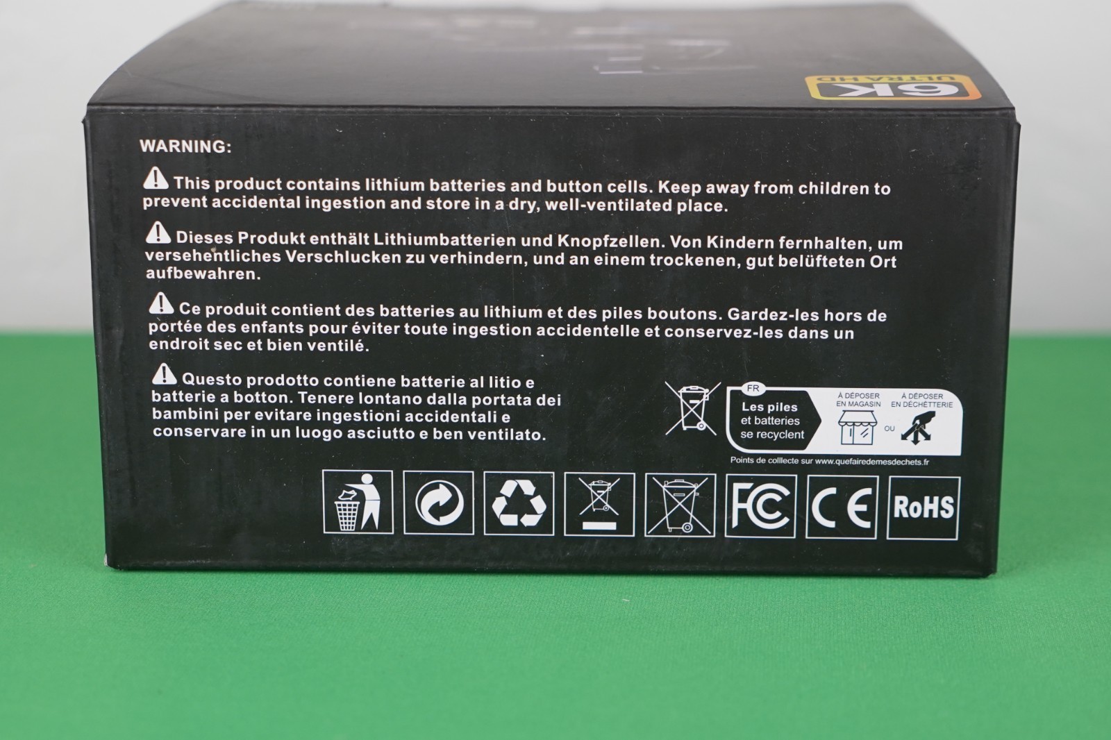 6K Ultra HD Camcorder UHD DV Digital Video Camera