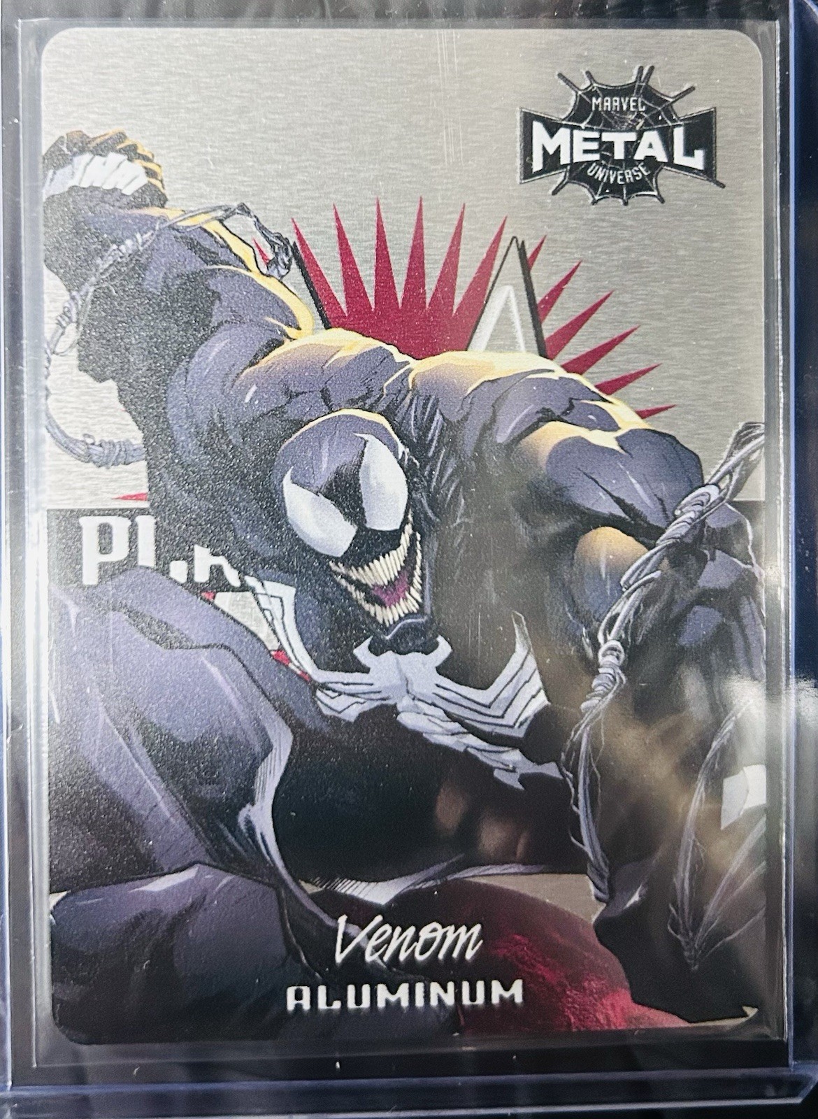 2021 Skybox Marvel Metal Universe Spider-Man Venom Planet Metal Heavy! Insert SP