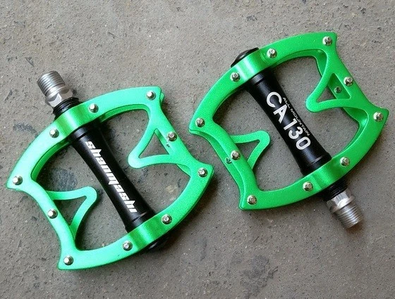 Aluminio Carretera MTB Bicicleta de Montaña XC Bicicleta Pedal BMX Pedales Planos Rodamientos 1 par Foto 4 de 4