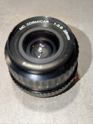 PENTAX-K MC Cosmicar 1:2.8 28mm - Taiwan Made Super selten!