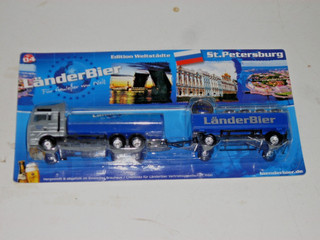 Werbetruck Tank HZ mit Fässern von Einsiedler / Länderbier Nr. 04 in OVP