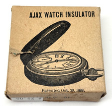 VINTAGE NOS Ajax Watch Insulator 16 Ligne Size w/ Round Opening