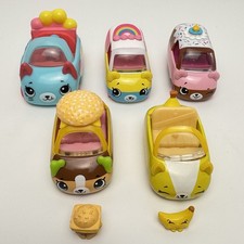 Shopkins Cutie Cars S1 Banana, Rainbow, Happy Bday QT3 Cheeseburger YOU CHOOSE