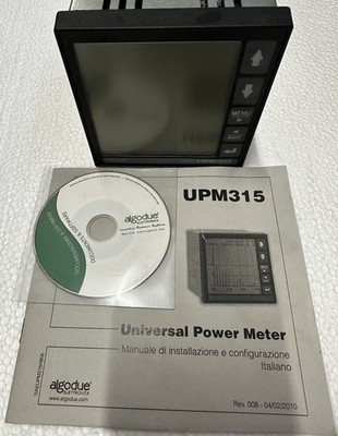 UPM315EU Universal Power Meter Algodue Electronic