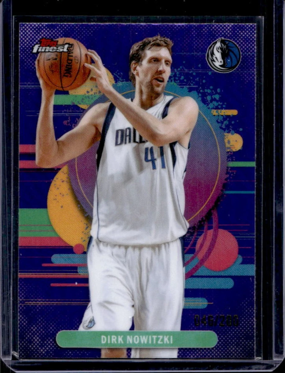 Topps Dirk Nowitzki Basketball Serial Numbered Sports Trading