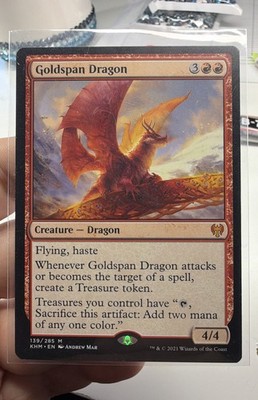 Goldspan Dragon Kaldheim Regular