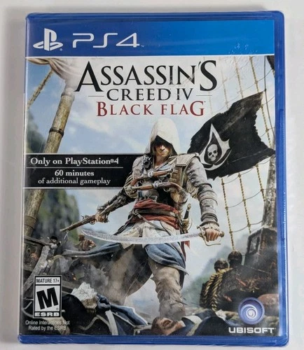 Assassin's Creed IV 4 - Black Flag - PS4 - Brand New | Factory Sealed