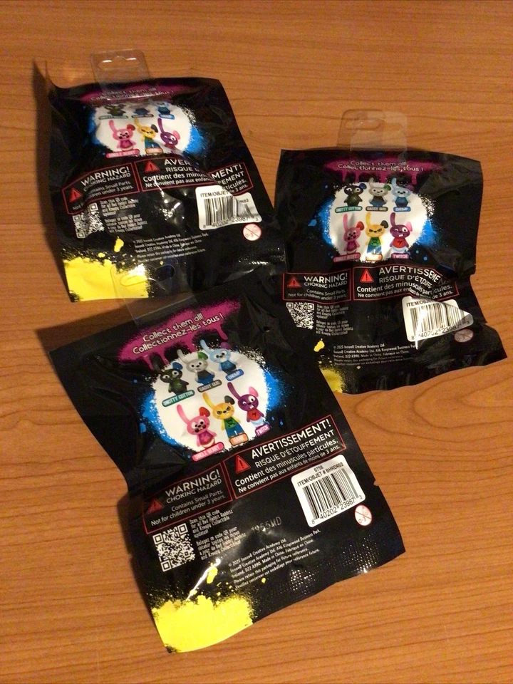 NUEVO 2025 Bad Habbit Rabbitz Mystery Innov8 Mini Figura Vinilo SELLADO 3 PAQUETES Foto 4 de 4