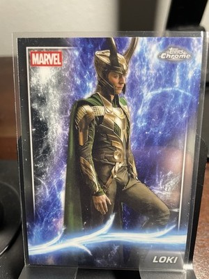 Loki 2025 Topps Chrome Marvel Studios Phase One #19 Thor