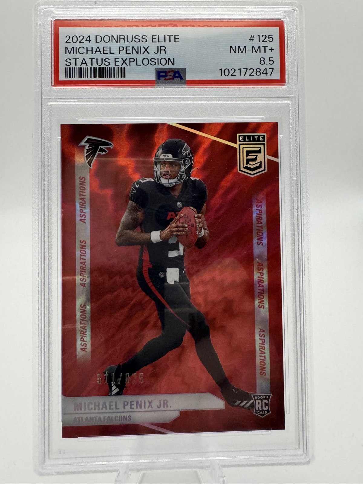 2024 Panini Donruss Elite - Rookies Michael Penix Jr. #125 Aspirations