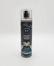Bath  Body Works Wicked Vanilla Woods Fine Fragrance Body Mist Spray 8 oz New