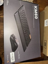 NEW PROTOARC KM60 ERGONOMIC BLUETOOTH KEYBOARD MOUSE COMBO TRIPLE CHANNEL USB