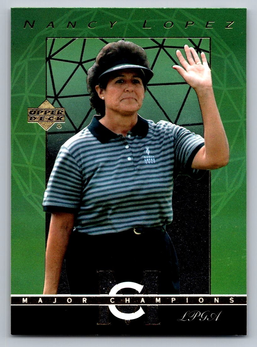 2003 UPPER DECK GOLF CARD MAJOR CHAMPIONS #MC-9 NANCY LOPEZ