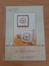 Stickvorlage Ulrike Blotzheim Hasentreffen Ostern UB Design E-1086