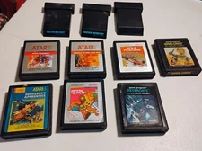 Lot Bundle of 10 Atari 2600 Game Cartridges - And Other