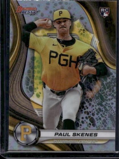 2024 Bowman's Best #53 Paul Skenes Refractors