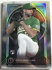 Topps 2026 Tribute Rookie Luis Morales Oakland Athletics #29 Baseball Card