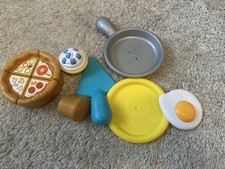 Leap Frog Lovin Oven Replacement Lot Bread Baking Frying Pan Egg Spatula   