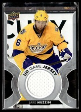 2017-18 Upper Deck UD Game Jerseys Jake Muzzin Los Angeles Kings #GJ-JM