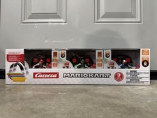 Carrera Revell Mario Kart Tabletop Racing Set 1:50 scale 3pack mario Luigi Toad