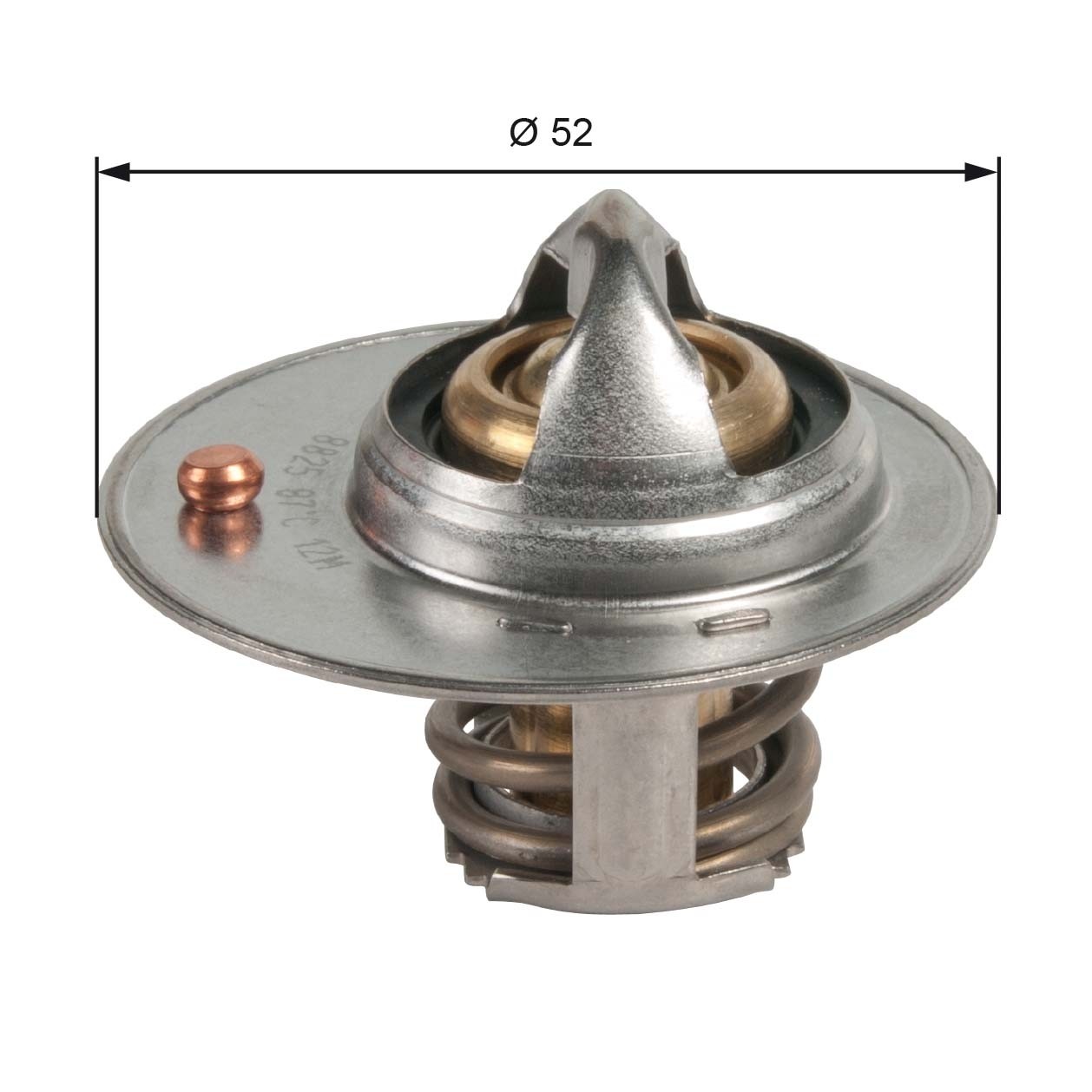 GATES-OE TH49087G1 Thermostat, coolant for BRILLIANCE,MITSUBISHI,ZHONGHUA (BRILL
