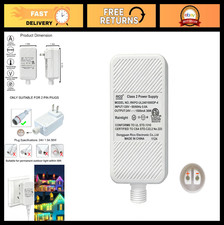 24V 1.5A 36W Outdoor Power Supply Adapter for LED Lights, Waterproof Transformer