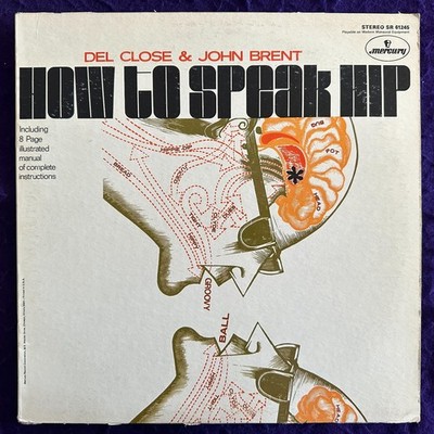 DEL CLOSE & JOHN BRENT How To Speak Hip '70 MERCURY Stereo Beatnik EX