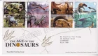 GB ROYAL MAIL FDC 2024 AGE OF DINOSAURS STAMP SET LYME REGIS PMK HANDWRITTEN